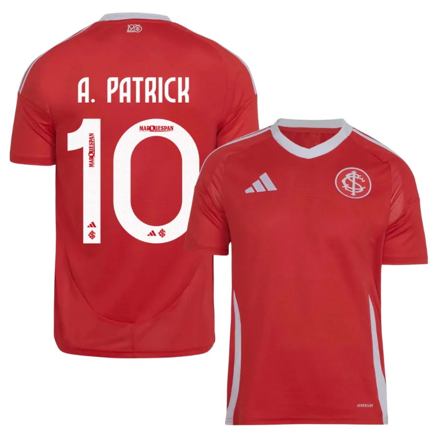 Internacional 2025/26 I Home Jersey A. PATRICK #10 - Fan Version