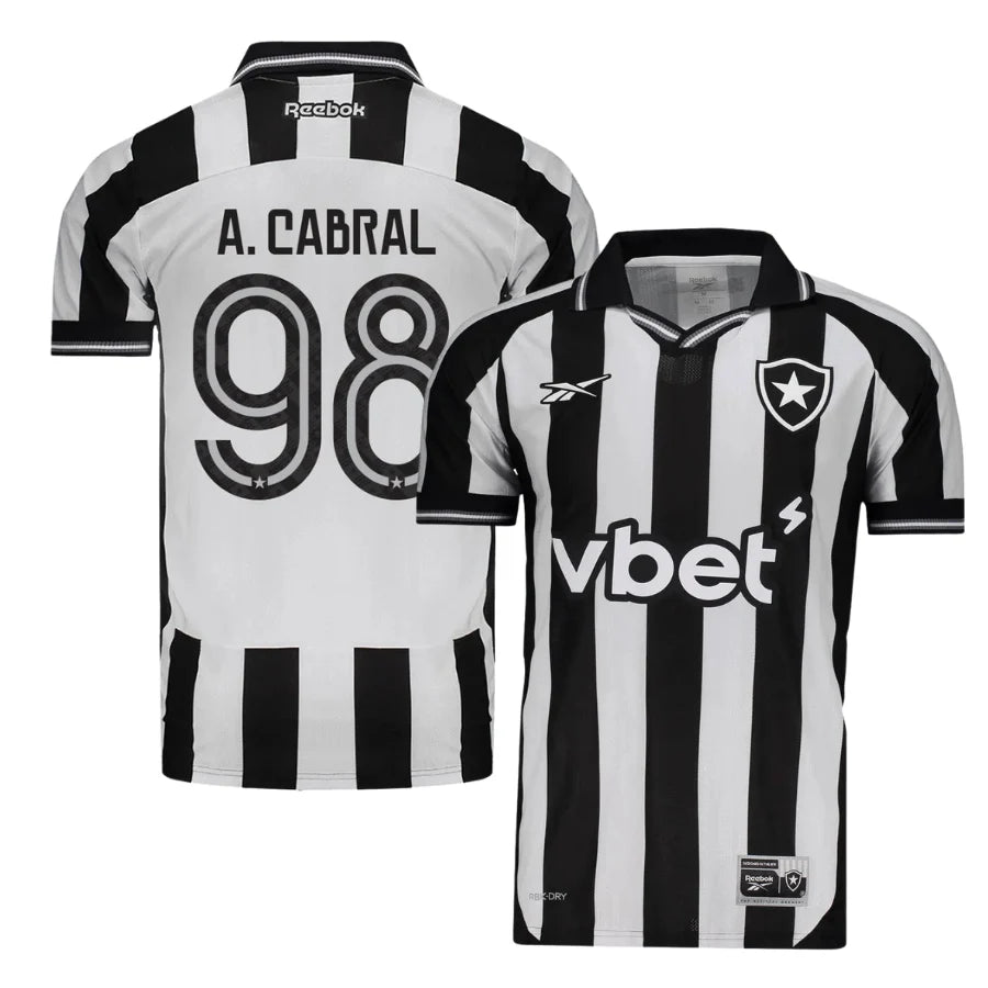 Botafogo 2025/26 I Home A. CABRAL #98 - Fan Version