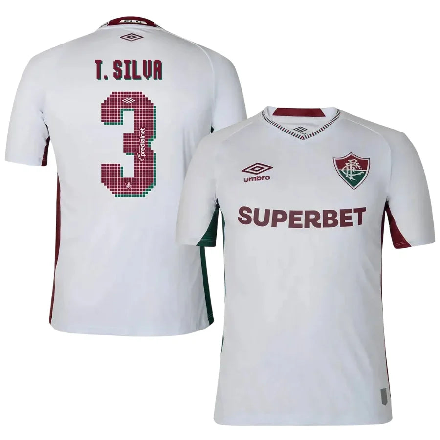 Fluminense 2025/26 II Away Jersey T. SILVA #3 - Fan Version