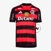 Flamengo 25/26 I Home Jersey Full Sponsor - PATCH CAMPEAO LIBERTADORES 2025