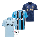 Combo Gremio Sponsor Home + Away + Third 2025/26 Fan Jersey
