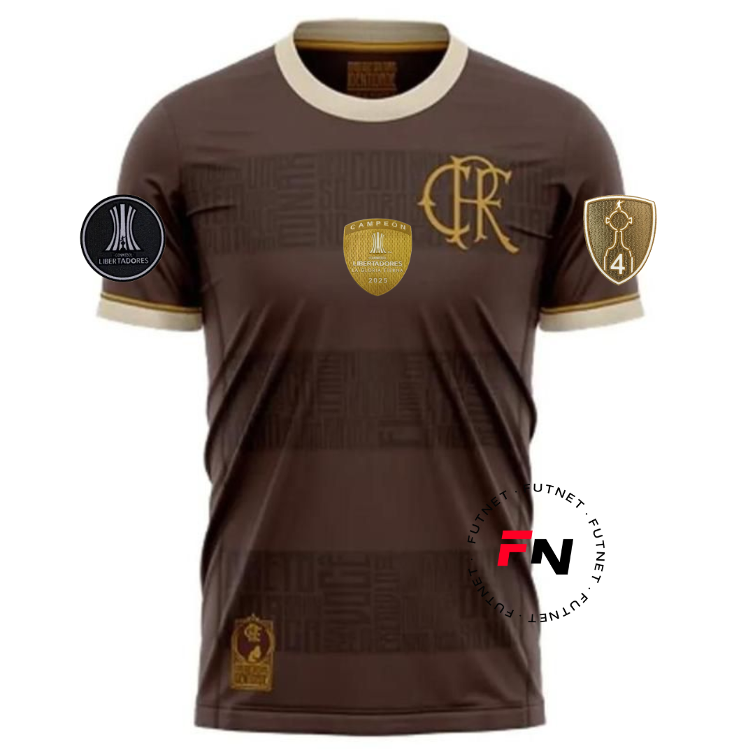 Flamengo 24/25 Black November Jersey - 3 PATCH CAMPEAO LIBERTADORES 2025