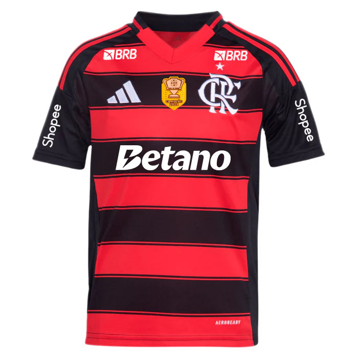 Flamengo Home 2025 com Patch