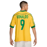 Brazil 1998/99 Retro Jersey RONALDO #9
