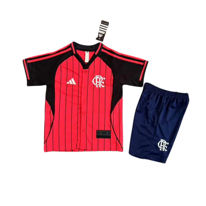 Kit Kids Flamengo Home US PACK 2025/26