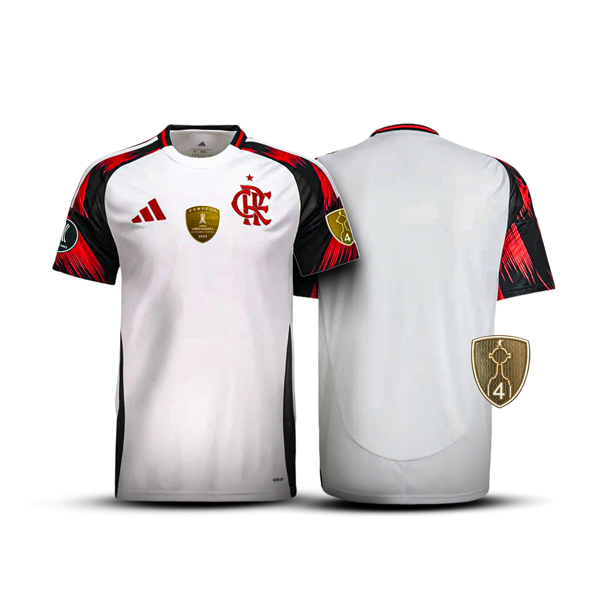 Flamengo 25/26 II Away Jersey - PATCH CAMPEAO LIBERTADORES 2025