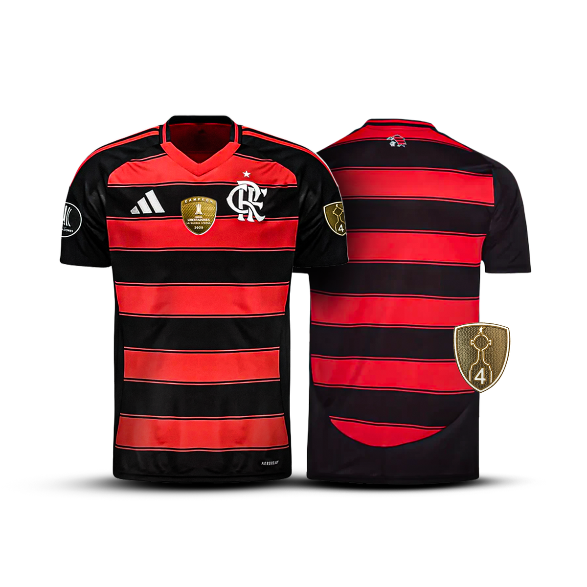 Flamengo 25/26 I Home Jersey - PATCH CAMPEAO LIBERTADORES 2025