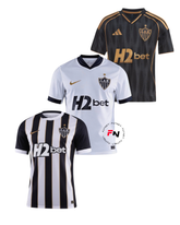 Combo Atletico Mineiro Sponsor Home + Away + Third 2026 Fan Jersey