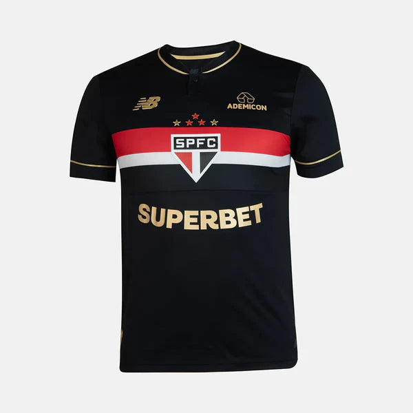 Combo Sao Paulo Sponsor Home + Away + Third 2025/26 Fan Jersey