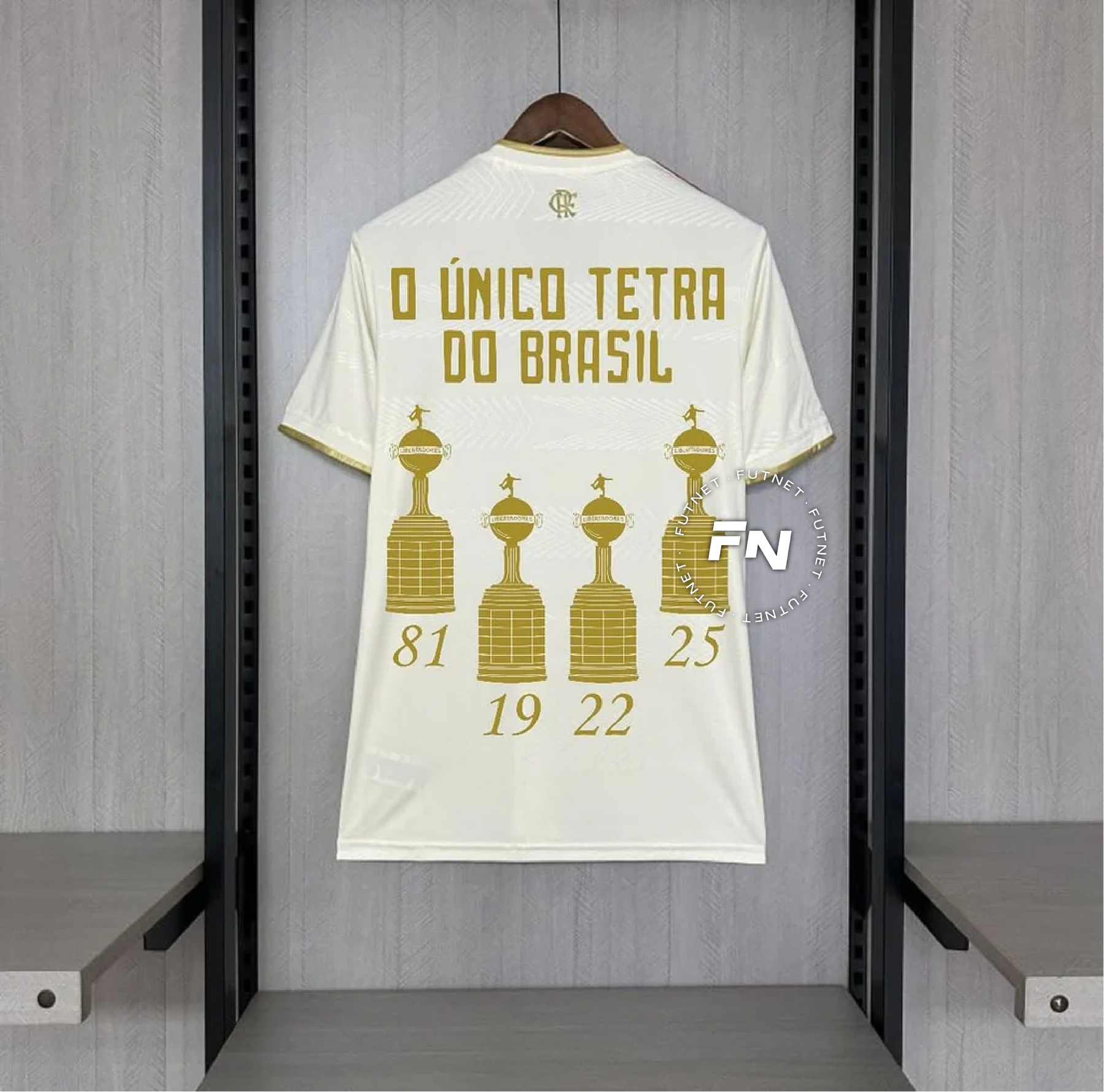Flamengo 2025/26 III Third Fan Version - O UNICO TETRA DO BRASIL