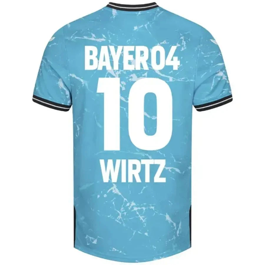 Bayer Leverkusen 2024/25 III Third WIRTZ #10 - Patchs UCL UEFA  Foundation (Official Printing)