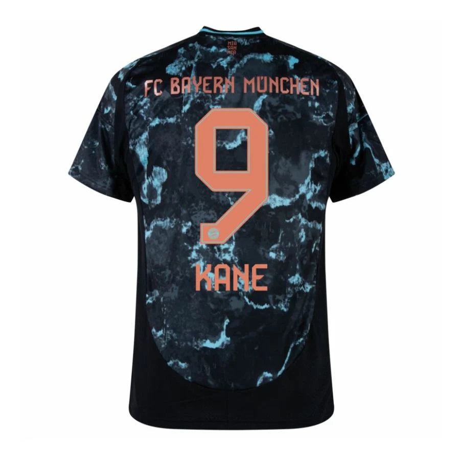 Bayer München 2024/25 II Away HARRY KANE #9 - Patchs UCL UEFA  Foundation (Official Printing)