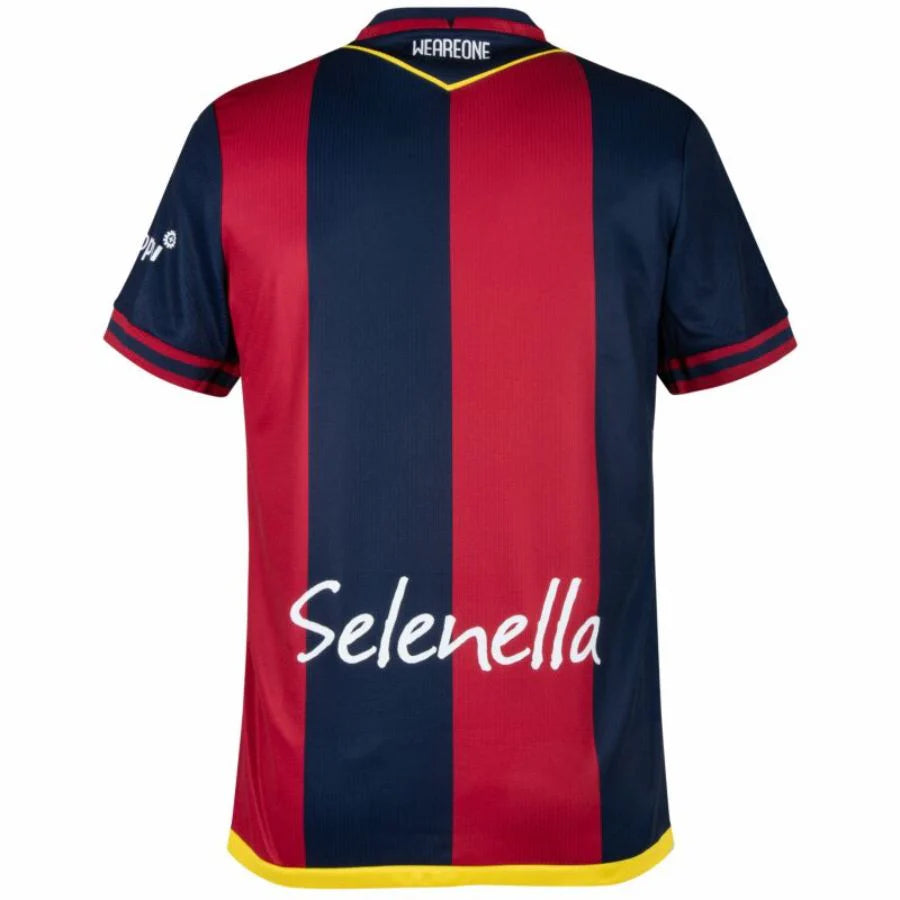 Bologna 2024/25 I Home Fan Jersey - Patchs UCL UEFA  Foundation (Official Printing)