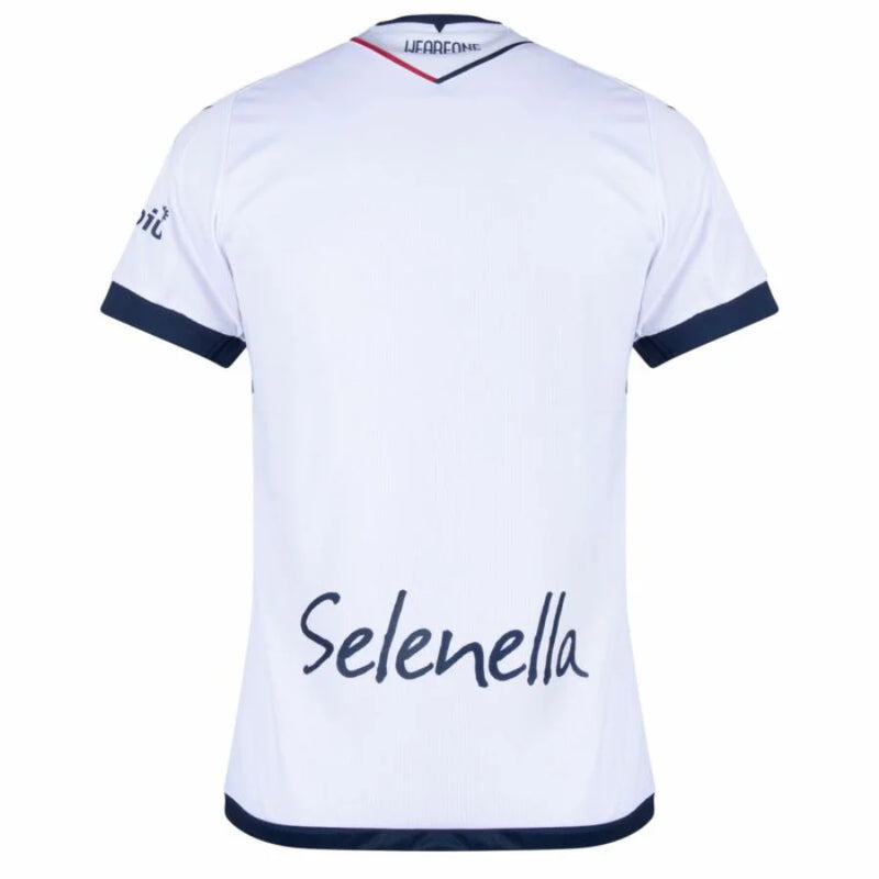 Bologna 2024/25 II Away Fan Jersey - Patchs UCL UEFA  Foundation (Official Printing)