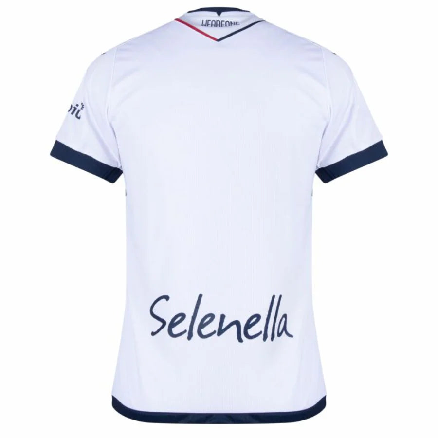 Bologna 2024/25 II Away Fan Jersey - Patchs UCL UEFA  Foundation (Official Printing)
