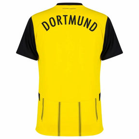 Borussia Dortmund 2024/25 I Home Fan Jersey - Patchs UCL UEFA  Foundation (Official Printing)