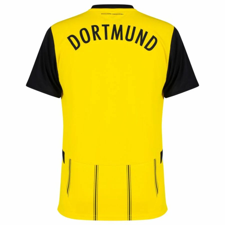 Borussia Dortmund 2024/25 I Home Fan Jersey - Patchs UCL UEFA  Foundation (Official Printing)
