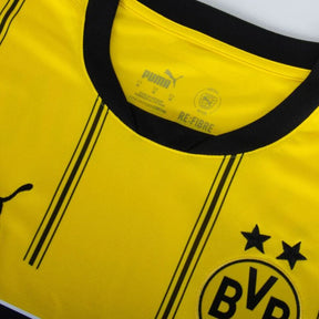 Borussia Dortmund 2024/25 I Home Fan Jersey - Patchs UCL UEFA  Foundation (Official Printing)