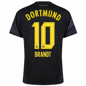 Borussia Dortmund 2024/25 II Away BRANDT #10 - Patchs UCL UEFA  Foundation (Official Printing)