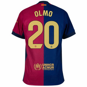Barcelona 2024/25 I Home Jersey - Patchs UCL UEFA  Foundation (Official Printing)