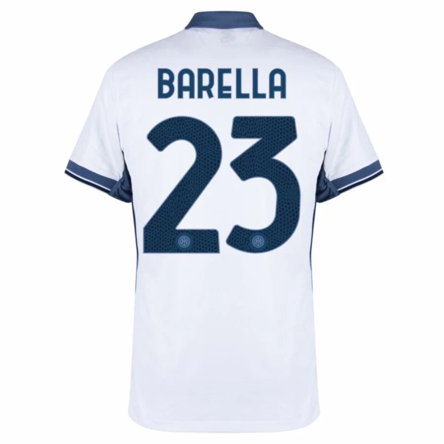 Inter Milan 2024/25 II Away BARELLA #23 - Patchs UCL UEFA  Foundation (Official Printing)