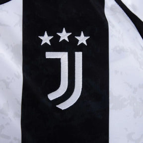 Juventus 2024/25 I Home YILDIZ #10 - Patchs UCL UEFA  Foundation (Official Printing)