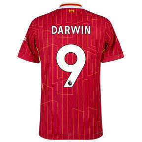 Liverpool 2024/25 I Home DARWIN #9 - Patchs UCL UEFA  Foundation (Official Printing)