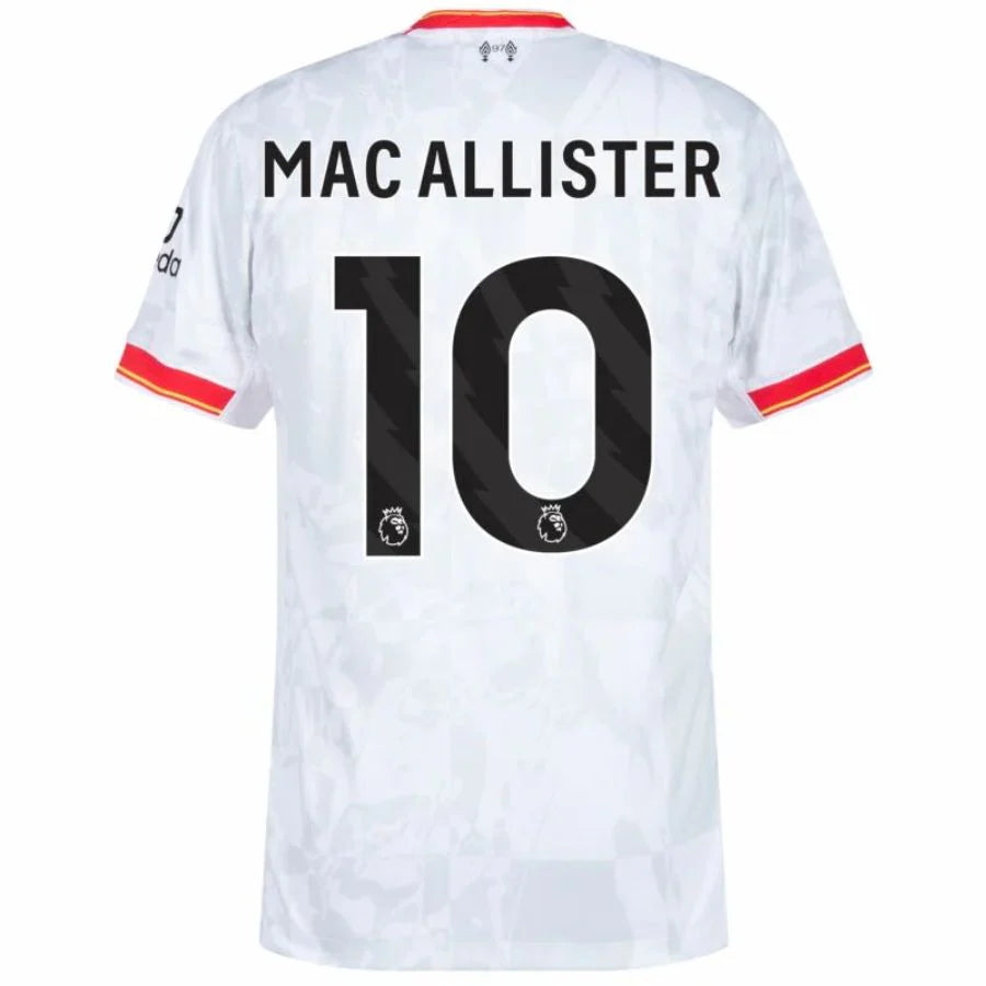 Liverpool 2024/25 II Away MAC ALLISTER #10 - Patchs UCL UEFA  Foundation (Official Printing)