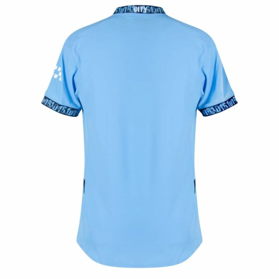 Manchester City 2024/25 I Home Jersey - Patchs UCL UEFA  Foundation (Official Printing)