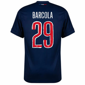 Paris Saint-Germain 2024/25 I Home BARCOLA #29 - Patchs UCL UEFA  Foundation (Official Printing)