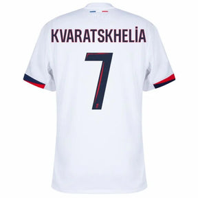 Paris Saint-Germain 2024/25 II Away KVARATSKHELIA #7 - Patchs UCL UEFA  Foundation (Official Printing)