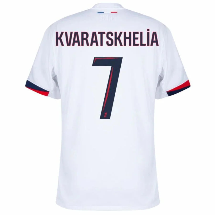 Paris Saint-Germain 2024/25 II Away KVARATSKHELIA #7 - Patchs UCL UEFA  Foundation (Official Printing)