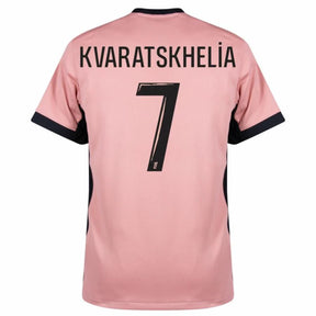 Paris Saint-Germain 2024/25 III Third KVARATSKHELIA #7 - Patchs UCL UEFA  Foundation (Official Printing)