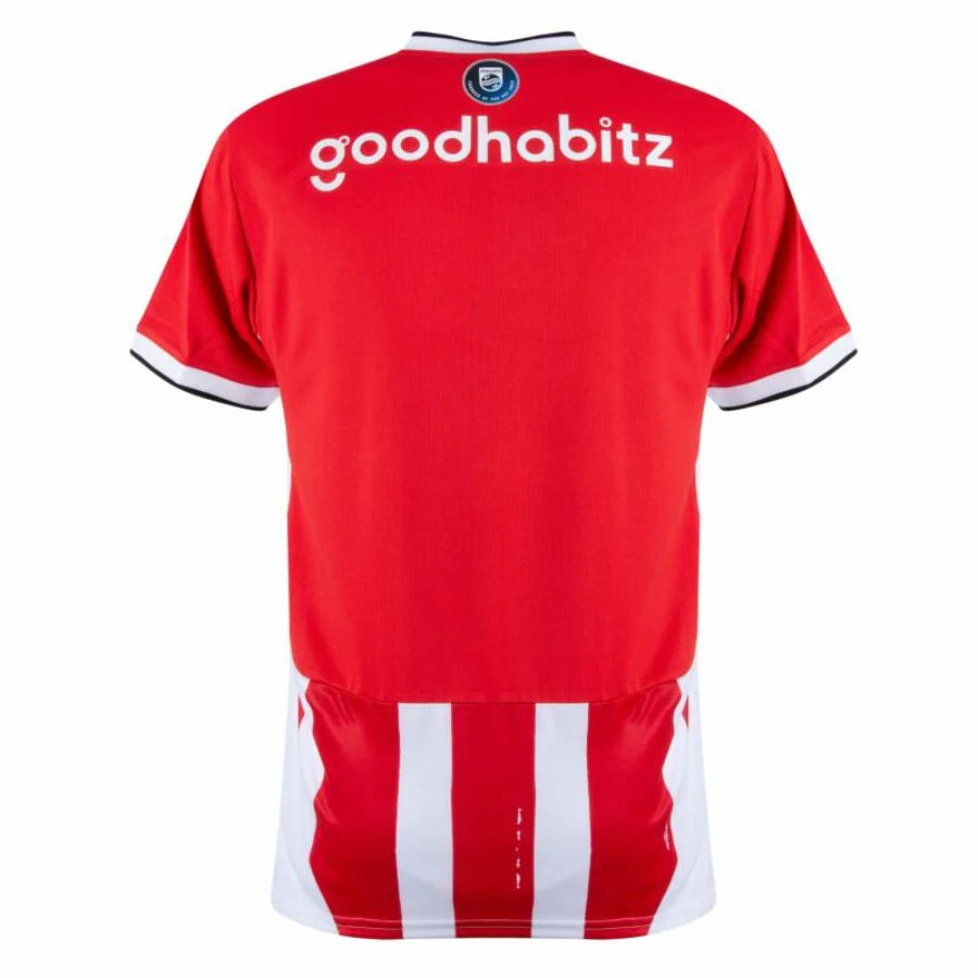 PSV Eindhoven 2024/25 I Home Fan Jersey - Patchs UCL UEFA  Foundation (Official Printing)