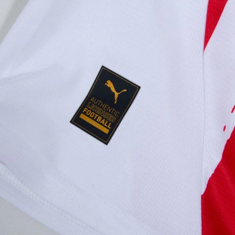 PSV Eindhoven 2024/25 I Home Fan Jersey - Patchs UCL UEFA  Foundation (Official Printing)