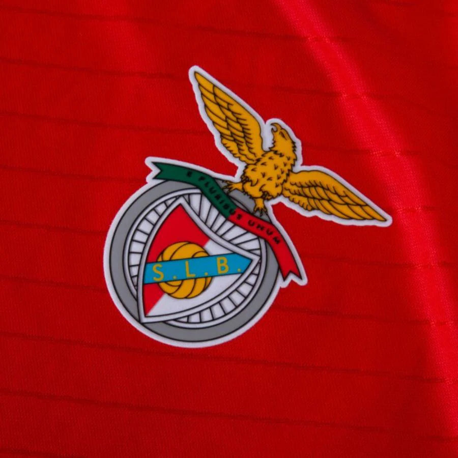 Benfica 2024/25 I Home Fan Jersey - Patchs UCL UEFA  Foundation (Official Printing)