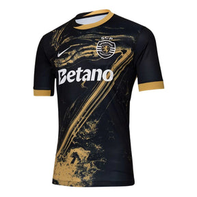 Sporting CP 2024/25 III Third Fan Jersey - Patchs UCL UEFA  Foundation (Official Printing)