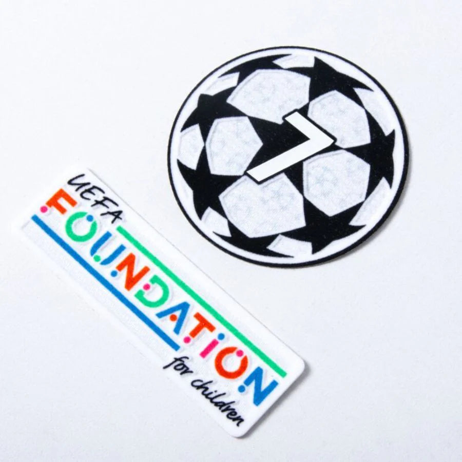AC Milan 2024/25 II Away RAFAEL LEAO #10 - Patchs UCL UEFA  Foundation (Official Printing)
