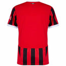 AC Milan 2024/25 I Home Fan Jersey  - Patchs UCL UEFA  Foundation (Official Printing)