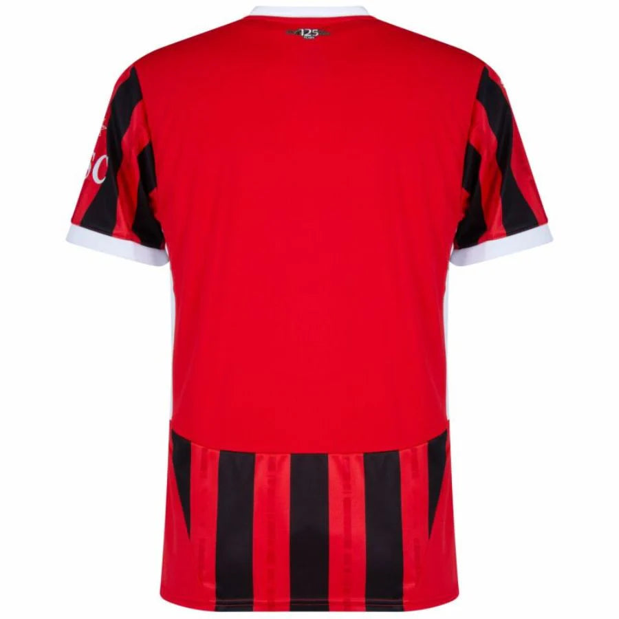 AC Milan 2024/25 I Home Fan Jersey  - Patchs UCL UEFA  Foundation (Official Printing)
