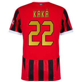 AC Milan 2024/25 I Home KAKA #22 - Patchs UCL UEFA  Foundation (Official Printing)