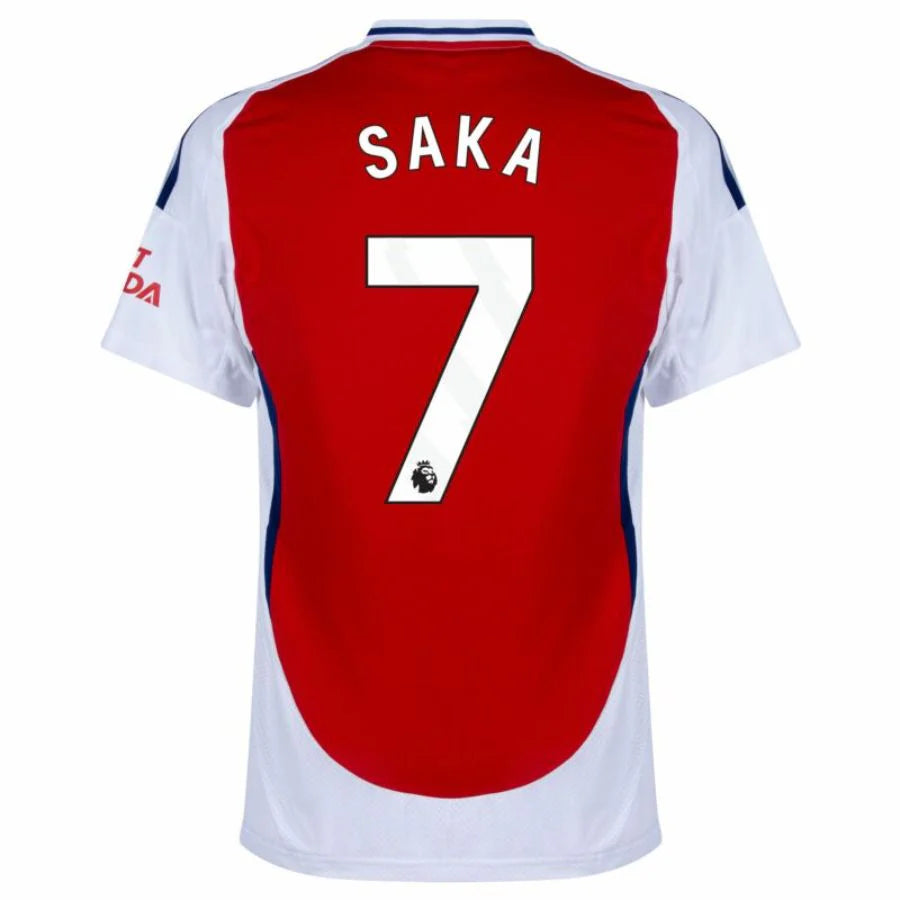 Arsenal 2024/25 I Home SAKA #7 - Patchs UCL UEFA  Foundation (Official Printing)