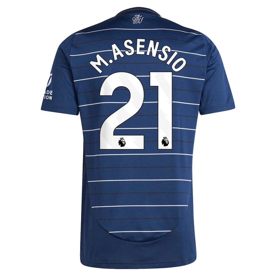 Arsenal 2024/25 III Third M. ASENSIO #21  - Patchs UCL UEFA  Foundation (Official Printing)