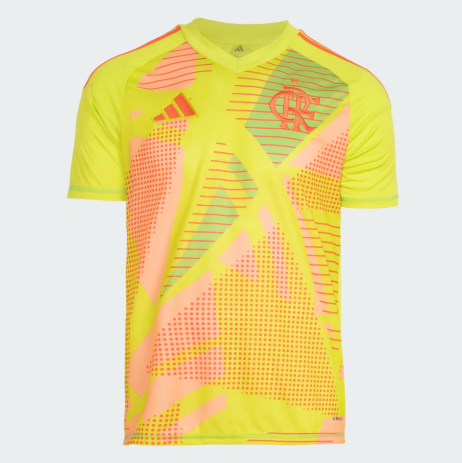 Flamengo Jersey Goalkeeper Yellow 2025/26