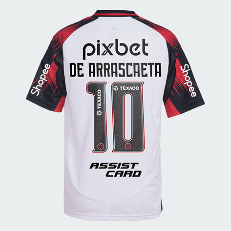 Flamengo 2025/26 II Away DE ARRASCAETA #10 Jersey Full Sponsor
