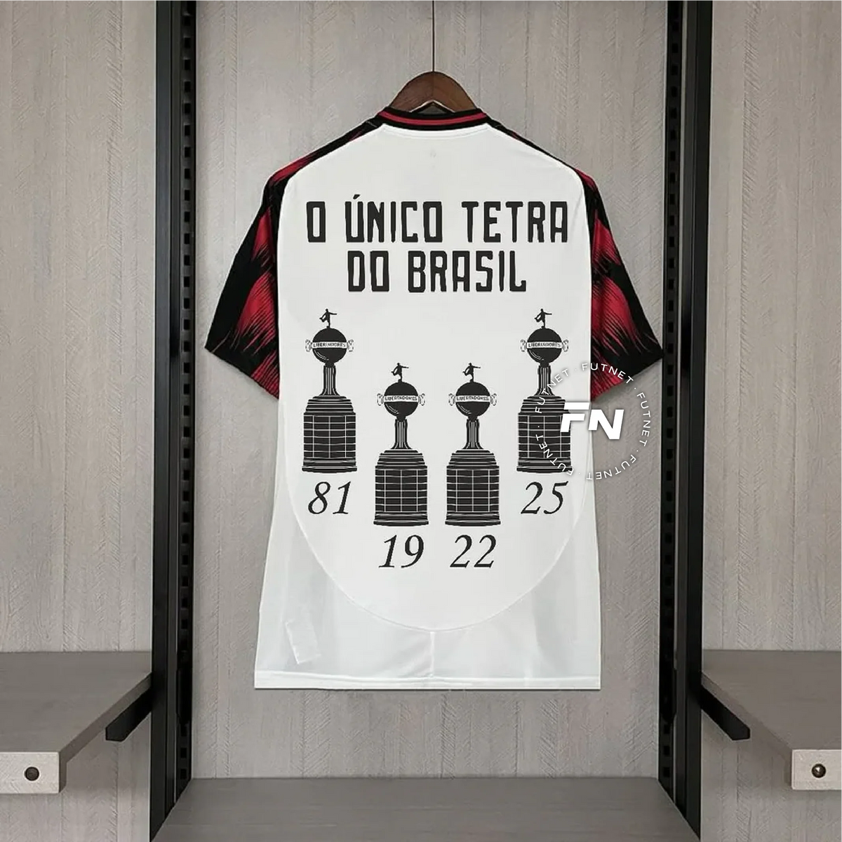 Flamengo 2025/26 II Away Fan Version - O UNICO TETRA DO BRASIL