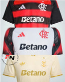Combo Flamengo Sponsor Home + Away + Third 2025/26 Fan Jersey