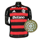Flamengo 2025/26 I Home Jersey - All Sponsors Patch FIFA CLUB WORLD CUP - Player Version