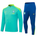 Brazil 2024 Training Suit Jacket and Pants Green