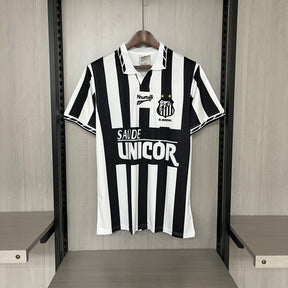Santos 1996 Away Jersey Retro - Saude Unicor - Rhumell
